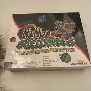 New NINJA SQUIRRELS Family Board Game